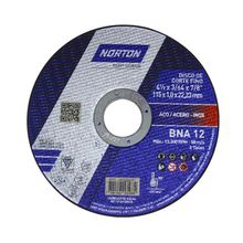 Disco de corte Inox 115,3X1,0X22,23 BNA12 Norton
