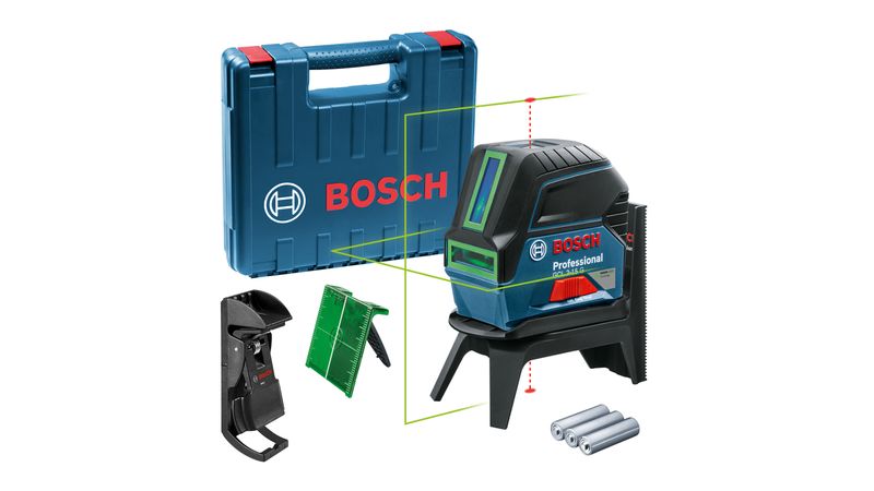 Nivel Láser Bosch GCL 2-15G+ kit + Base RM1