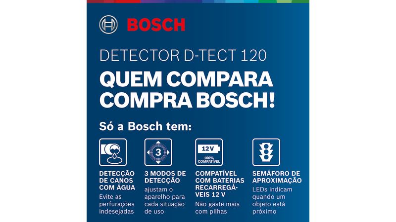 DETECTOR de CAÑOS en PAREDES - Bosch D-TECT 120. Detectar tuberias