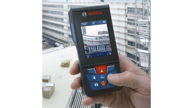 Medidor Láser Bosch Glm 150-27 C Alcance 150m Con Bluetooth