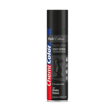 Spray Uso Geral Preto Fosco 400ml Chemicolor