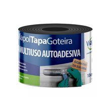 Fita Aluminizada Multiuso Viapol Tapa Goteira 45cm