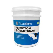 Impermeabilizante Elastomérico Flexotom Coberturas Branco 5kg