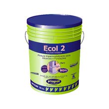 Ecol 2 18L Balde Viapol - Tinta Betuminosa