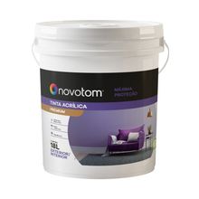 Tinta Acrílica Fosco Branco Neve 18L Premium