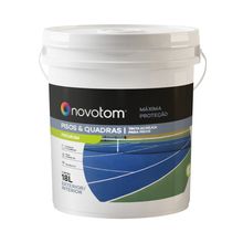 Pisos e Quadras Premium Branco 18L NovoTom