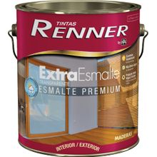 Esmalte Extra Acetinado Transparente 3,6L Renner