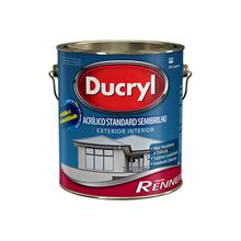 Tinta Ducryl Semibrilho Branco 3,6L Renner