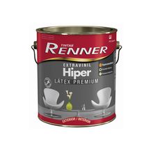 Tinta Extravinil Hiper Fosco Branco 3,6L Renner