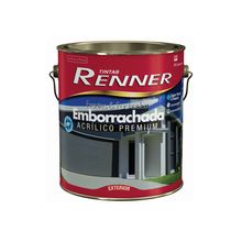 Tinta Frentes e Fachadas Emborrachada Fosco Branco 3,6L Renner