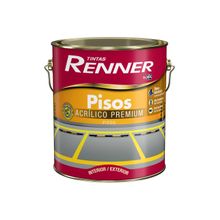 Tinta Pisos Fosco Amarelo 3,6L Renner