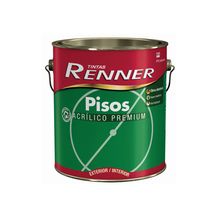 Tinta Pisos Fosco Cinza 3,6L Renner