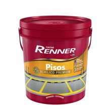 Tinta Pisos Fosco Cinza 18L Renner