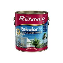 Tinta Rekolor Pró Semibrilho Branco 3,6L Renner