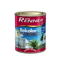 Tinta Rekolor Pró Semibrilho Branco 0,9L Renner