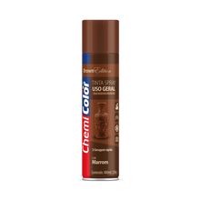Tinta Spray Uso Geral Chemicolor 400ml Marrom