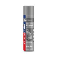 Tinta Spray Uso Geral Chemicolor 400ml Cinza Claro
