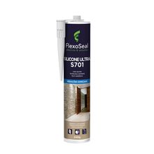 Silicone Adesivo Neutro Ultra S701 Branco 240g - Flexoseal