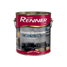 Massa Efeito Cimento Queimado - Terra Molhada 5kg Renner