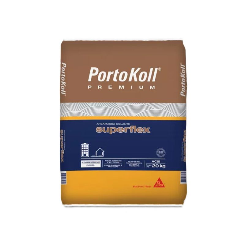 Argamassa-Colante-ACIII-Superflex-Cinza-20kg-Portokoll-Premium-P3204