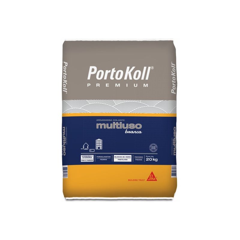 Argamassa-Colante-do-Tipo-ACII-Multiuso-Branca-20kg-Portokoll-Premium-P3397