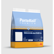 Argamassa Superglass Bloco de Vidro 4kg Portokoll Premium