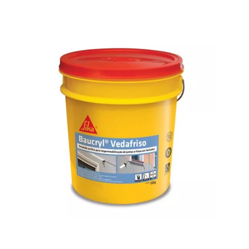 Impermeabilizante-Baucryl-Vedafriso-12kg---Sika-P3554