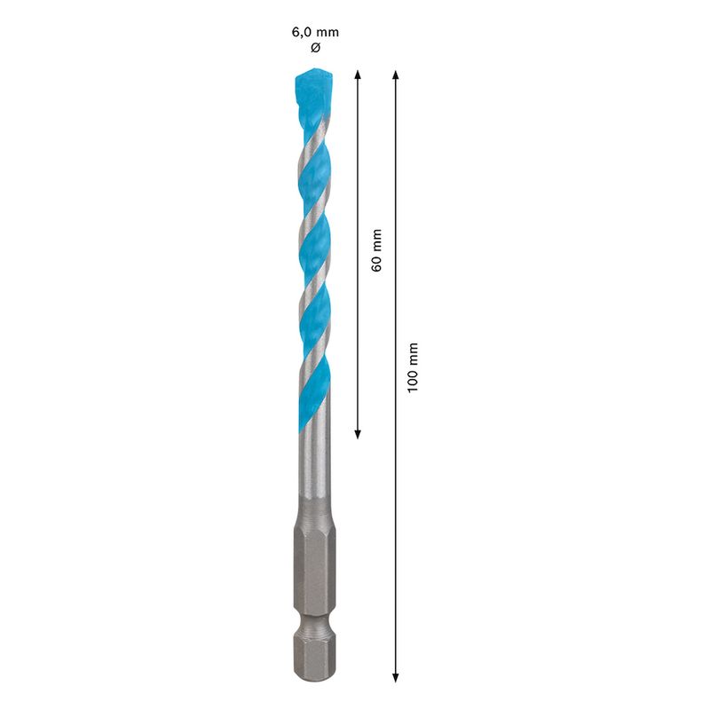 Broca-Bosch-EXPERT-HEX-9-Multiconstruction-6x60x100-mm-S16438