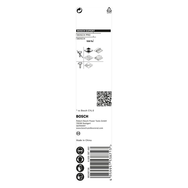 Broca-Bosch-EXPERT-HEX-9-Multiconstruction-7x50x100-mm-S16459