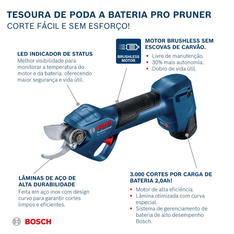 Tesoura-de-Poda-A-Bateria-Pro-Pruner-Brushless-12V-com-Carregador--Maleta-e-2-Baterias-S6997