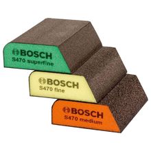 Kit 3 Esponjas Best for Profile (M/F/SF) - Bosch