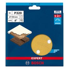 Disco de Lixa Bosch EXPERT C470 150mm G320, 5 peças