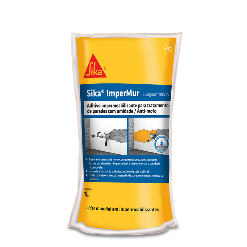 Aditivo-Impermeabilizante-Antimofo-Sika-Impermur-905W-1L-Sika-P401