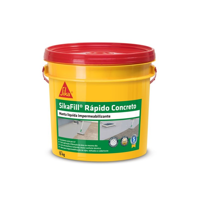 Manta-LIquida-Impermeabilizante-Sikafill-RApido-Cinza-Concreto-15kg-Sika-P3482